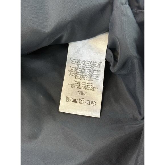 Columbia Jacket Mens Large Black Omni-Tech Waterproof Hooded Rain Coat Shell - Picture 11 of 12